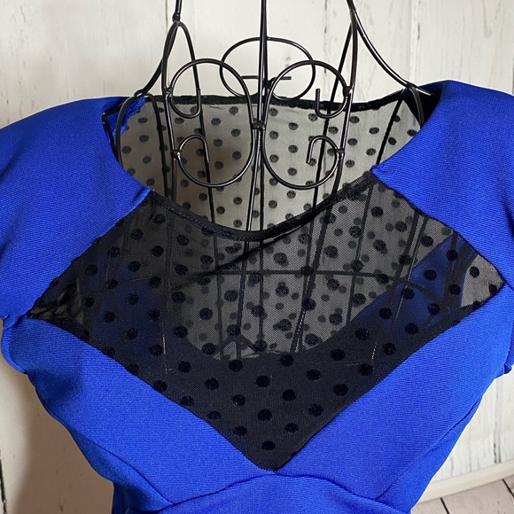 Kardashians Kollection polka dot sheer top - Picture 3 of 7